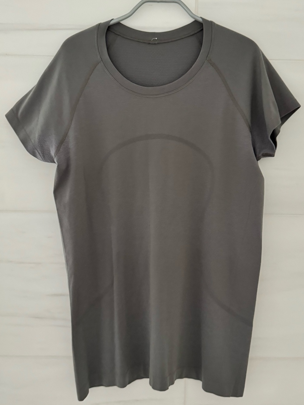 Lululemon Swiftly Tech Short Sleeve Top in Gray